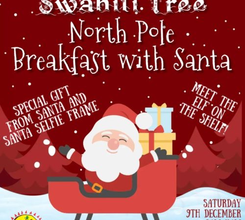 North Pole Breakfast with Santa – 9th December