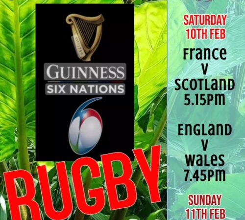 Join us for Rugby This Weekend!